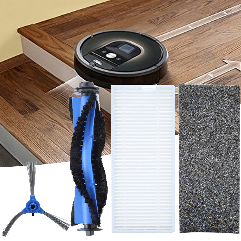 Seitenbürstenfilter, Hauptbürsten-set, Kehrmaschinen-zubehör-ersatzteile Passend Für 11s Robovac 15t