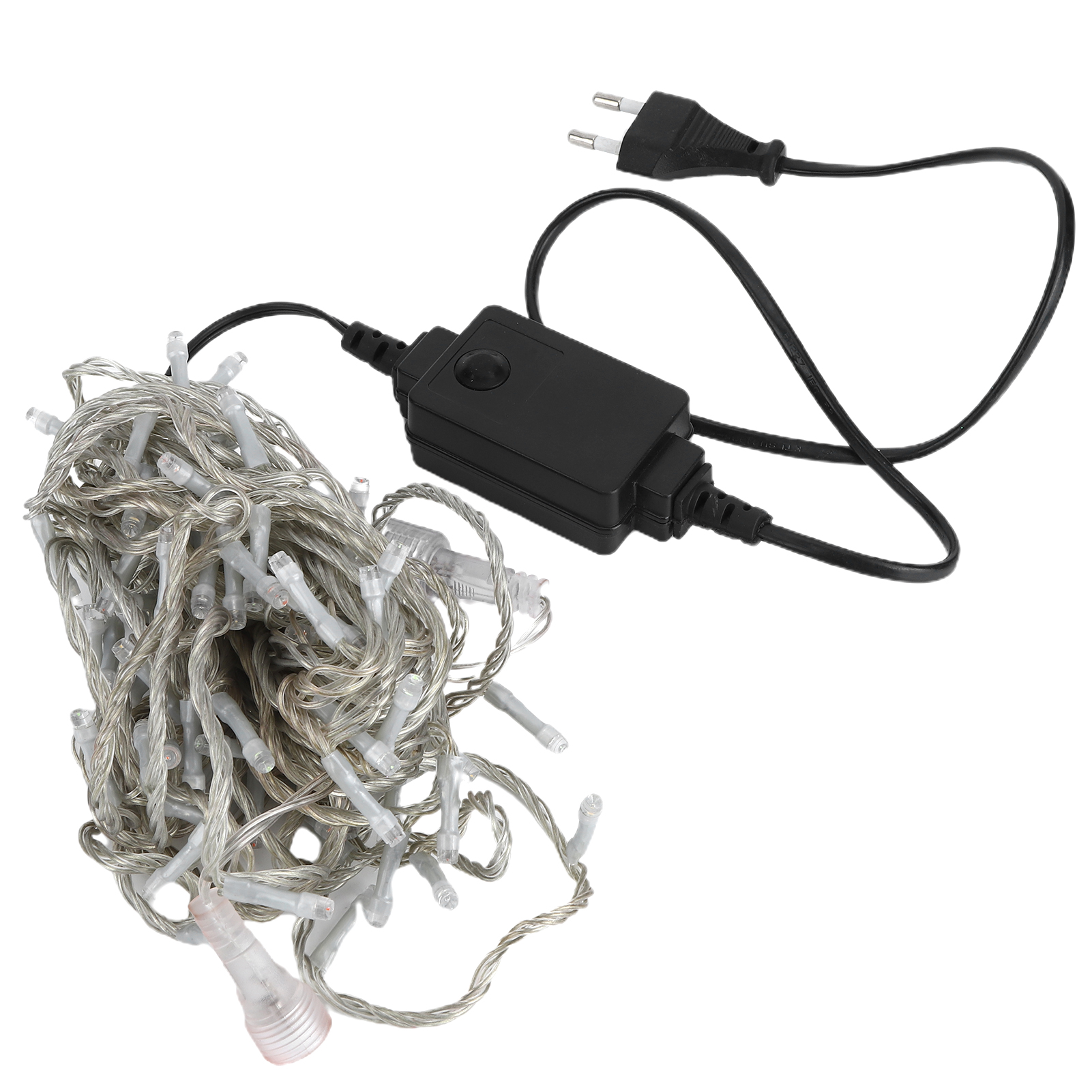 10 M Lange Lichterkette Mit 100 Leds, 24 V, Wasserdicht, 8 Modi, Dekorative Beleuchtung Für Weihnachten, Einkaufszentren, Hotels, Eu-stecker 100–240 V