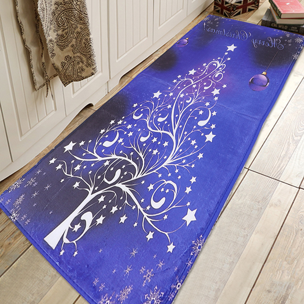 Flanell-fußmatten, Küchenmatten, Badteppiche, Schlafzimmer- Und Wohnzimmerteppiche, Weihnachtsdekoration