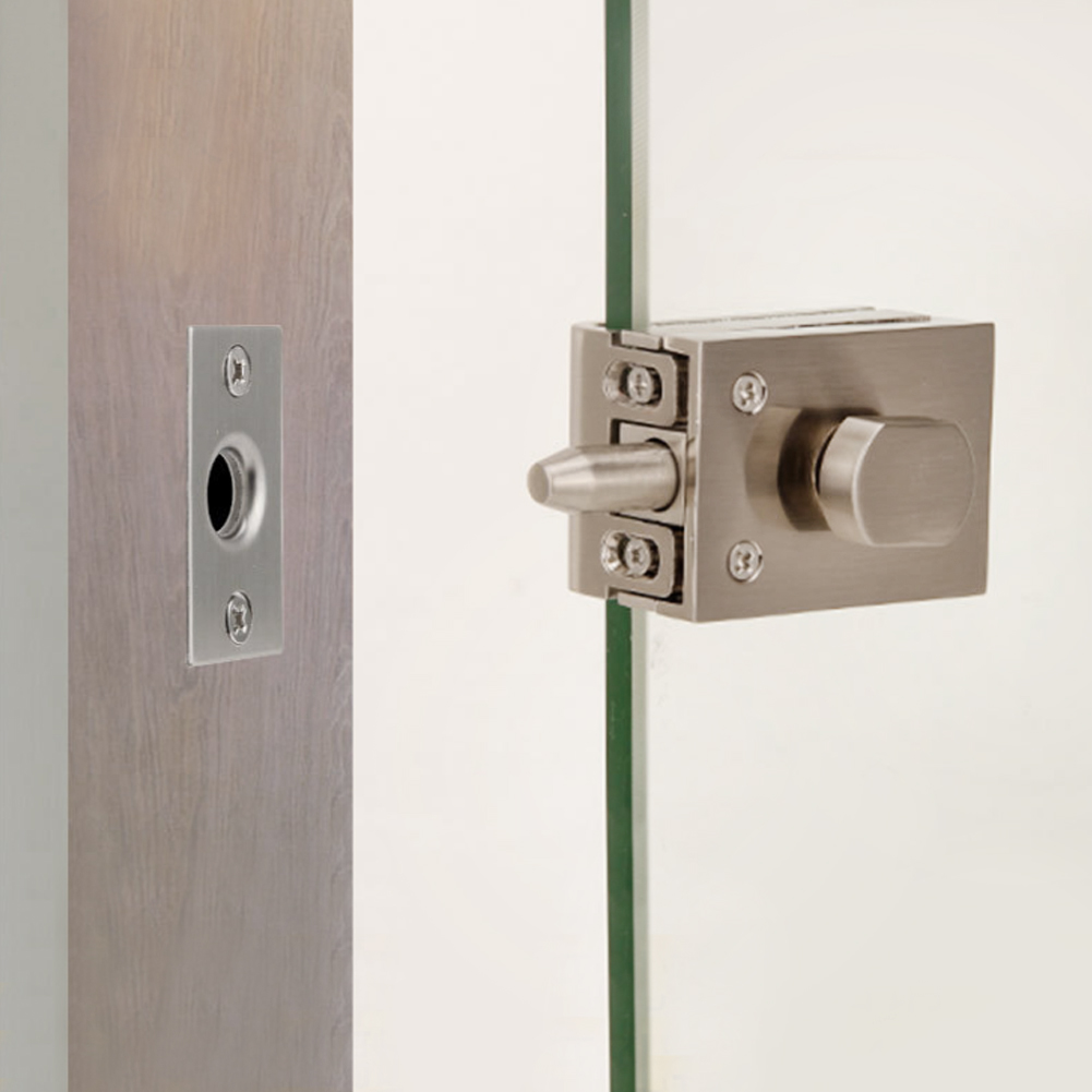 Glastürriegel Mit Drehknopf Für Zuhause, Hotel, Badezimmer