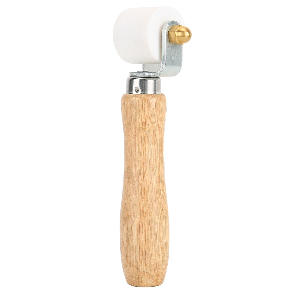 28 Mm (1,1 Zoll) Ptfe-handdruckrolle, 2-wege-lager, Holzgriff, Hitzebeständiges Schweißwerkzeug