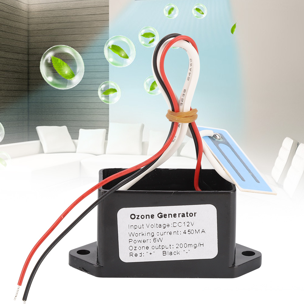 Diy-luftreiniger, Mini-lufterfrischer, Ozongenerator, 12 V Dc, Für Den Haushalt