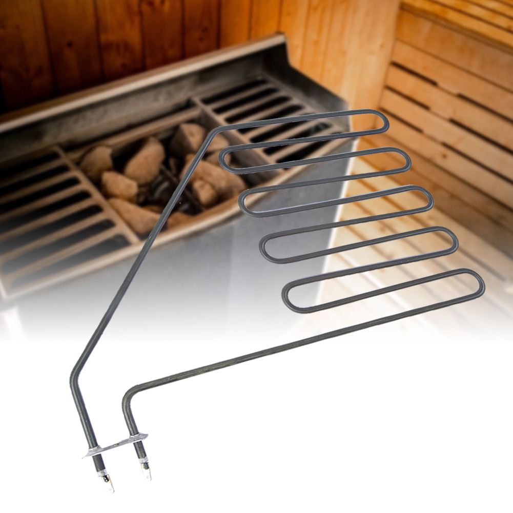 Elektrisches Heizelement Für Saunaofen, Edelstahl, Gerades Heizelement, Sauna-heizelementkomponente Sav-3000w
