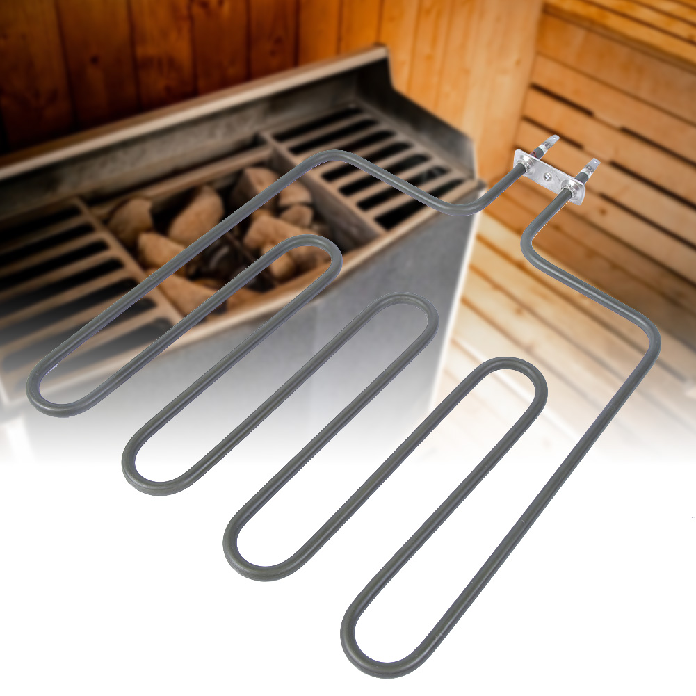 Elektrisches Heizelement Für Saunaofen, Edelstahl, Gerades Heizelement, Sauna-heizelementkomponente Sca-2000w