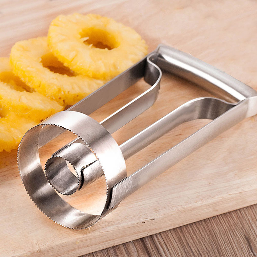 Ananasschäler Aus Edelstahl, Obstschneider, Kernentferner, Küchenwerkzeug