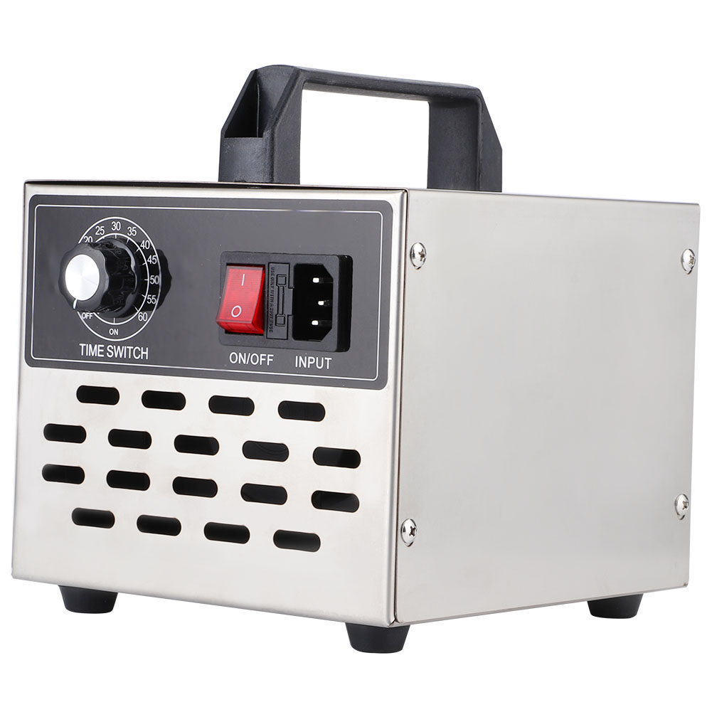20g Zeitschaltuhr, Edelstahl, Ozongenerator Für Den Haushalt, Luftreiniger, Ozonisator, Eu-stecker, 220v