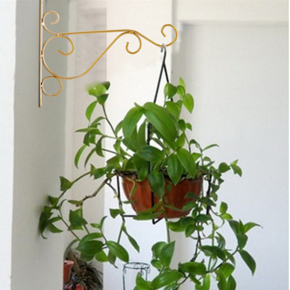 Wandhalterung Aus Eisen, Pflanzenhalter, Haken, Gartendekoration