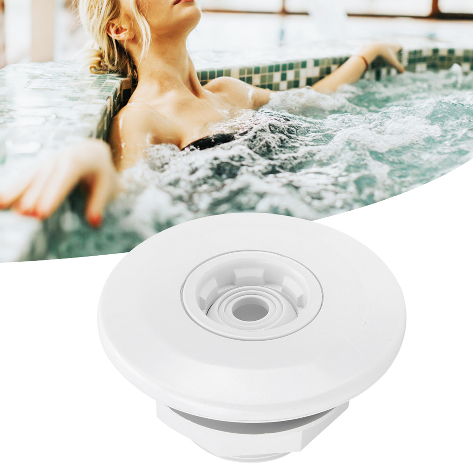G2-zoll-außengewinde, 360° Drehbare Ablaufdüse Für Schwimmbadmassage, Spa-zubehör