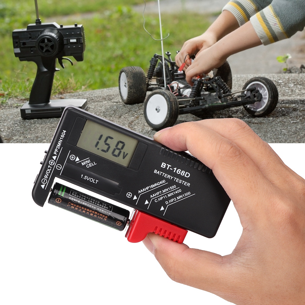 Tragbares Digitales 1,5v-9v-batterietester-, Mess-, Diagnose- Und Analysegerät