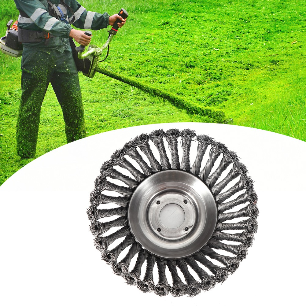 Ersatz-drahttrimmerkopf Aus Eisenblech Für Rasenmäher, 15,5 Cm