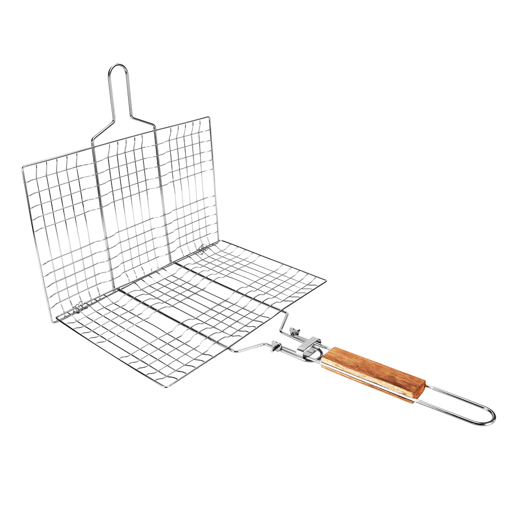 Grilldrahtnetz, Grillzange, Fischklemme, Outdoor-camping-werkzeug