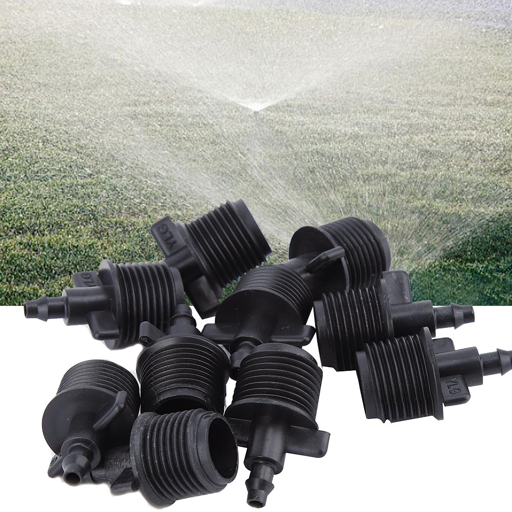 10 Stück 1/2"-schlauchverbinder Für 4/7-mm-tropfbewässerungs-kapillarschläuche