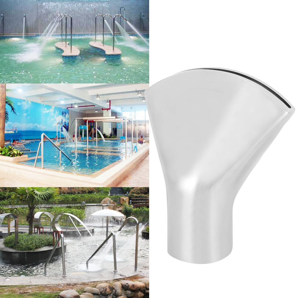 Richtungsgebender Fächerförmiger Springbrunnen-sprühkopf Mit Innengewinde Für Landschaftsgestaltung, Geeignet Für Whirlpools Und Schwimmbäder (g1in Dn25)