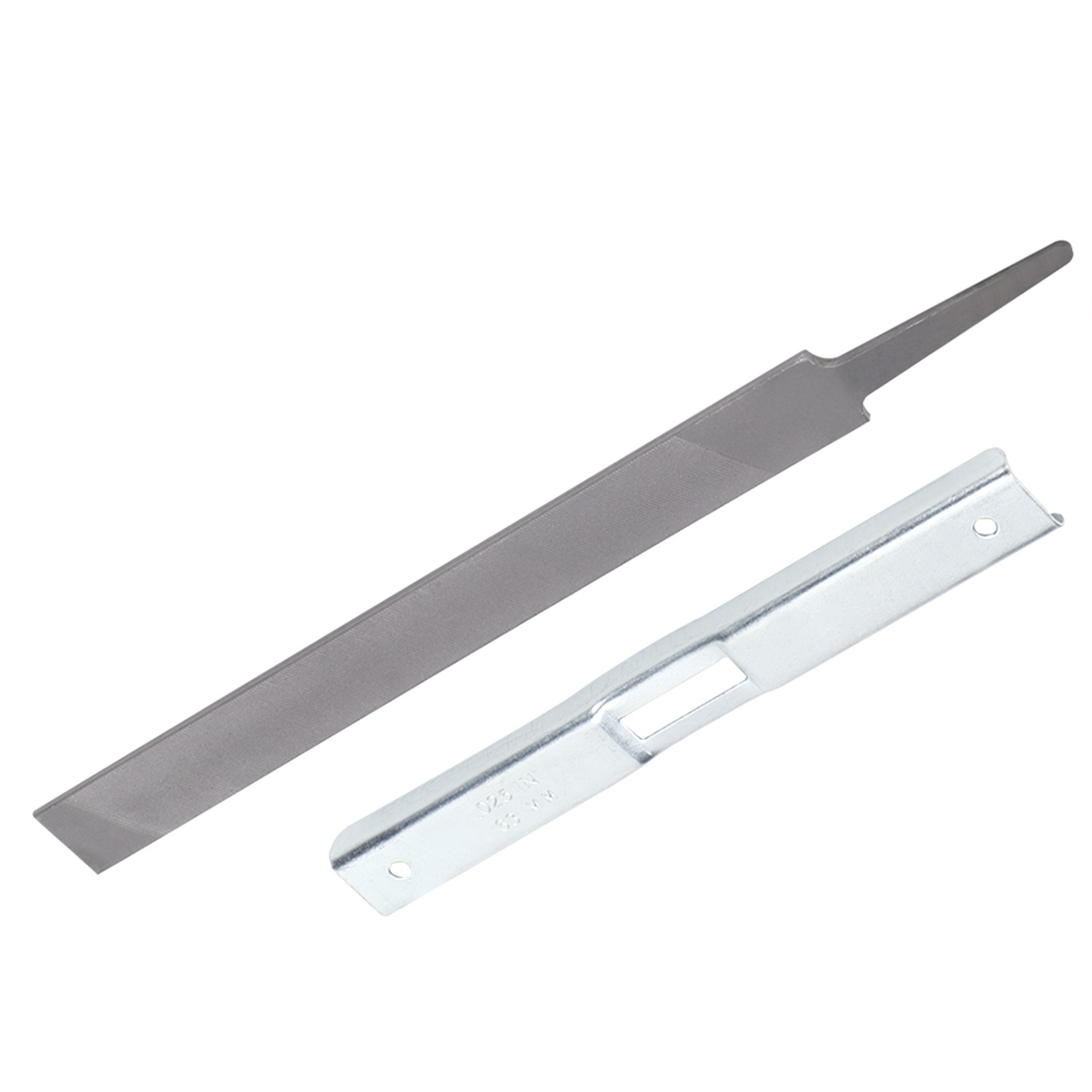 2-teiliges Universal-kettensägen-schärfset Mit Tiefenmesser Und Flachfeile