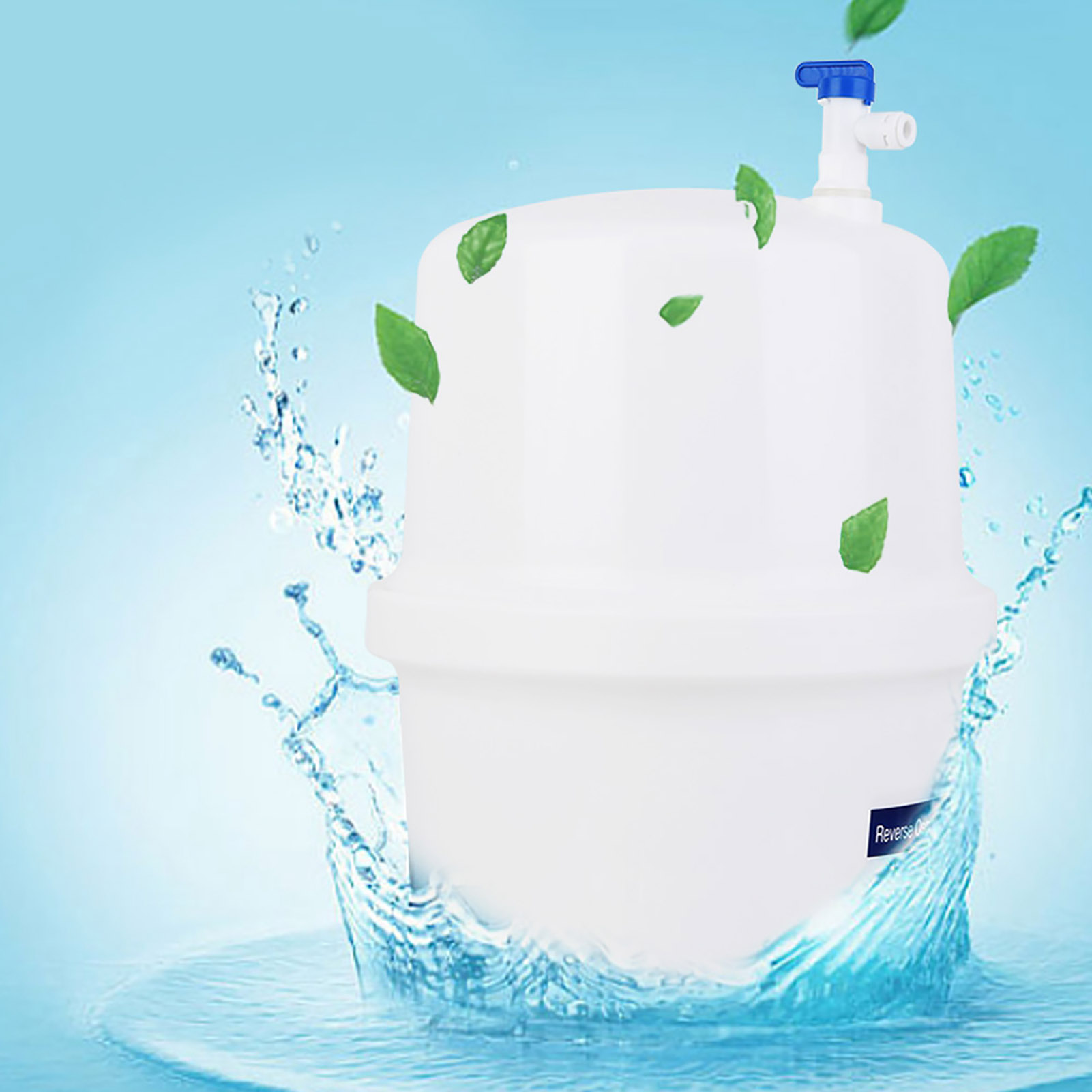Druckwasserspeicher Mit Kugelventil Für Umkehrosmoseanlagen (3,2 Gallonen)