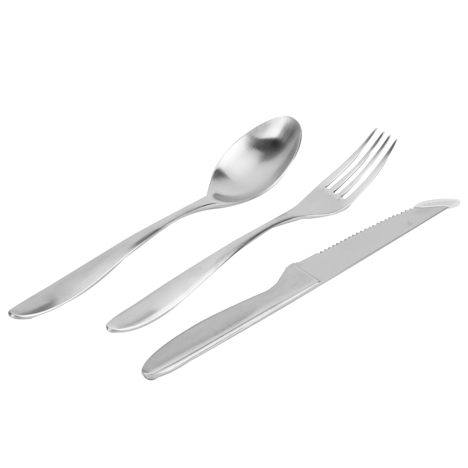 Europäisches Edelstahl-messer-, Gabel- Und Löffelset Typ 304, 12-teilig, Für 4 Personen