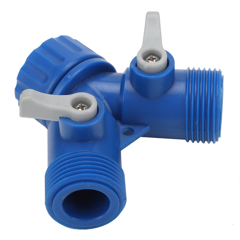Abs-gartenwasserschlauch 2-wege-y-förmiger Verteileranschluss G3/4" (1 Stück)