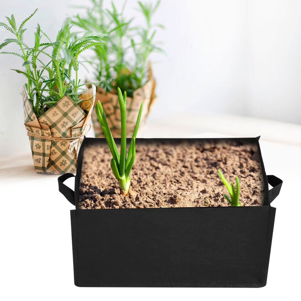 1 Stück Pflanzbeutel Für Gemüse Und Erdbeeren, Quadratisch, Für Gartenpflanzen Und Blumen (s 40 X 30 X 20 Cm)