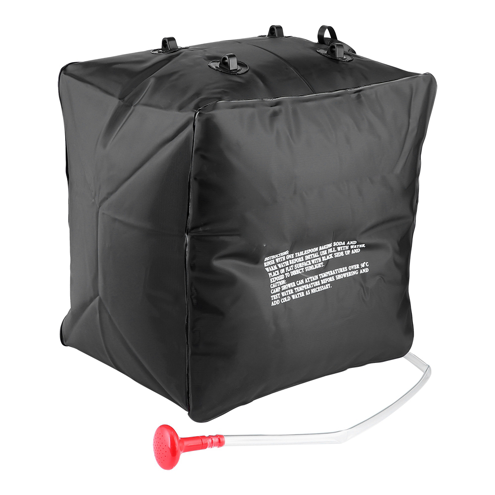 40-liter-solar-duschsack, Leicht Und Ideal Für Camping, Wandern, Strand, Schwimmen Und Reisen Im Freien