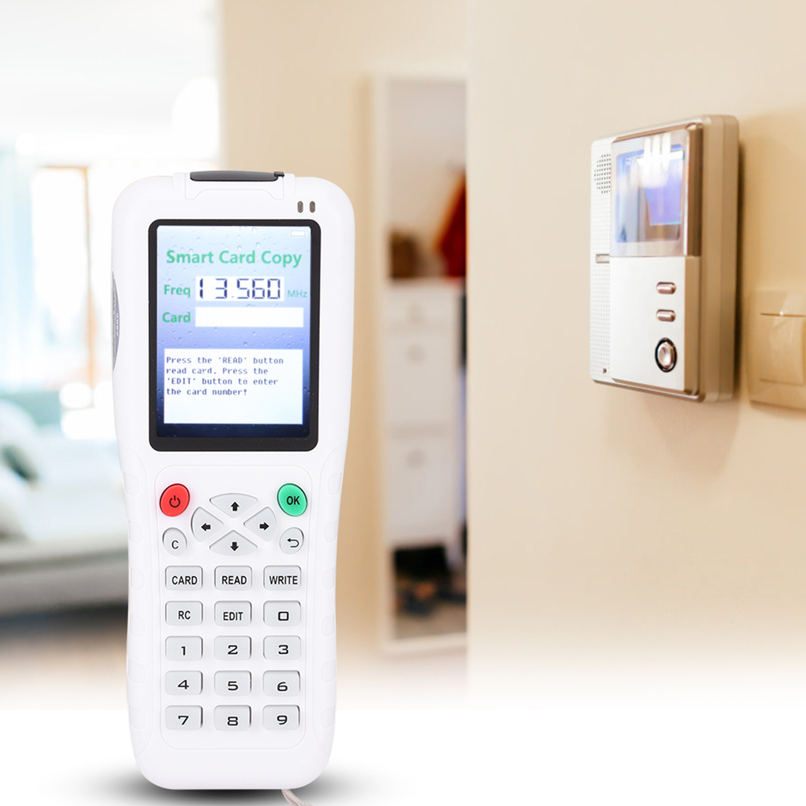 Multifrequenz-handgerät Zum Kopieren, Lesen, Schreiben Und Duplizieren Von Rfid-ic-karten