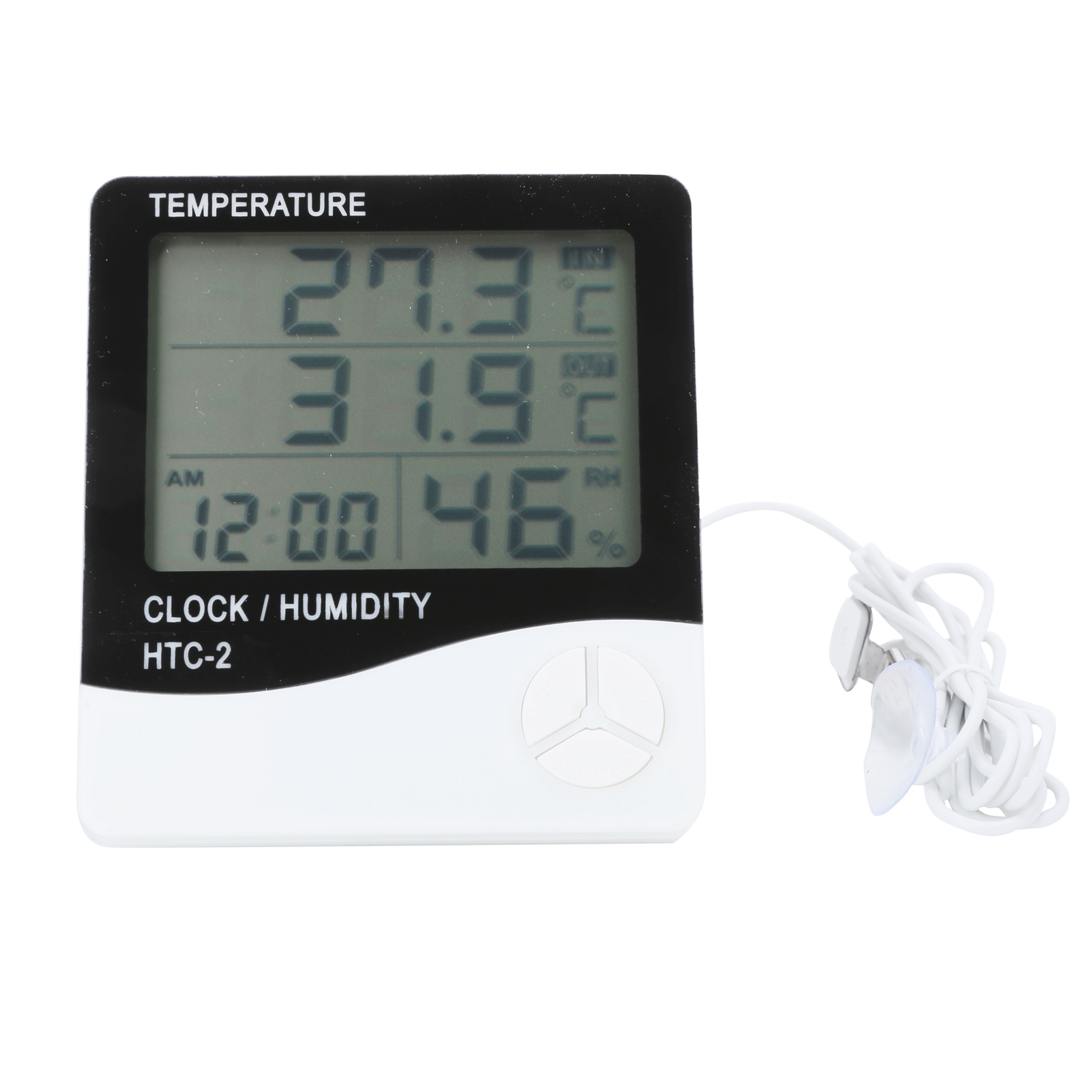 Hochpräzises Elektronisches Thermometer Mit Digitaler Hygrometer-anzeige Für Innen- Und Außentemperatur