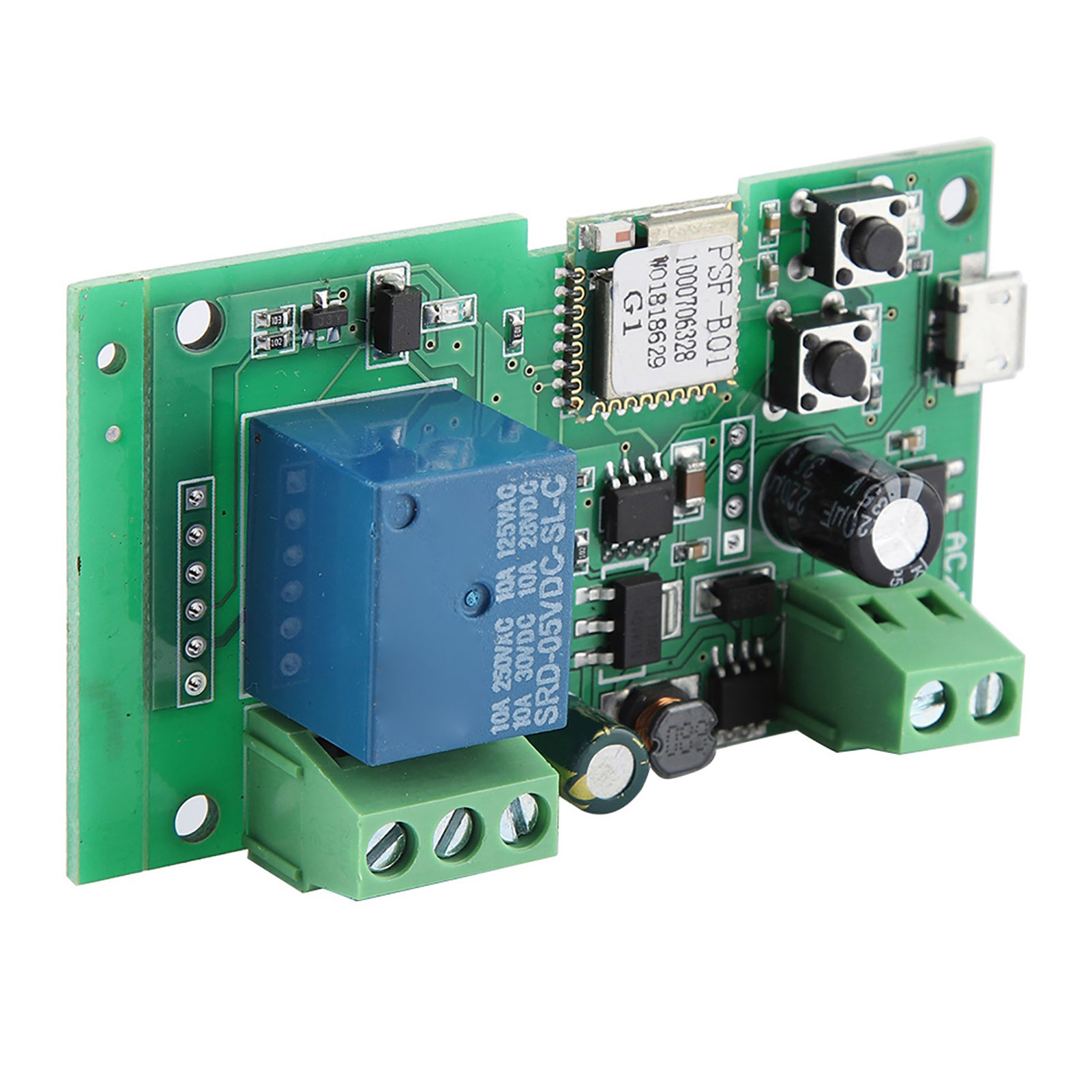 50-hz-wlan-smart-schalter Mit Tippfunktion Und Selbstverriegelndem Relaismodul