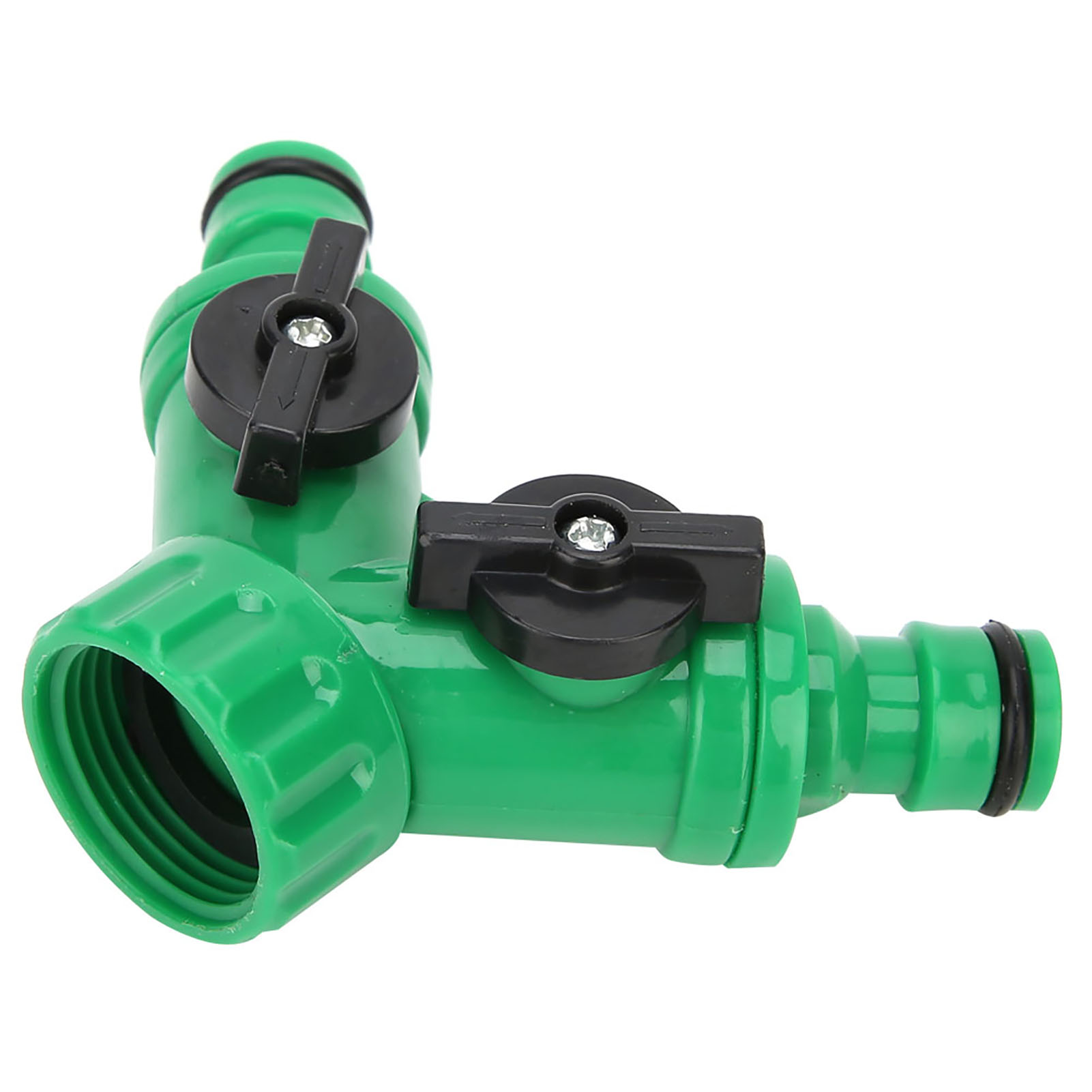 2 Stück G3/4 Pnty Dn20 3-wege-wasserverteiler-t-stück-anschluss-adapterventil Mit Schaltern Gartenwerkzeug
