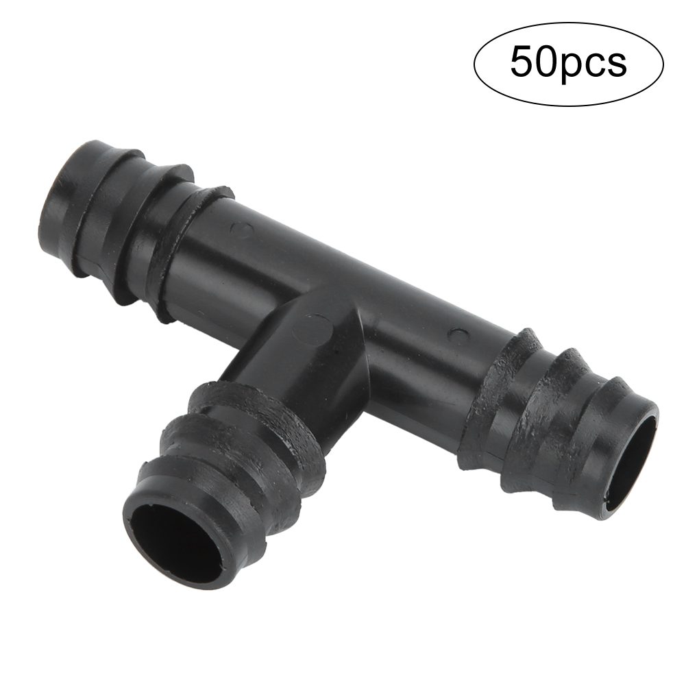 Schwenkbare Rohrkupplungsverbinder Aus Pp-material Für Gartenbewässerungssysteme, 16 Mm, 50 Stück, 3-wege