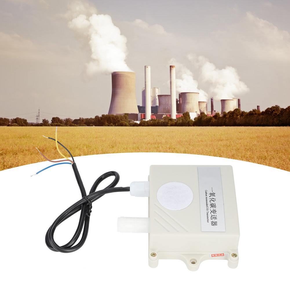 Wandmontierter Kohlenmonoxid-transmitter Mit Temperatur- Und Feuchtigkeitssensor (co-gasdetektor) 485
