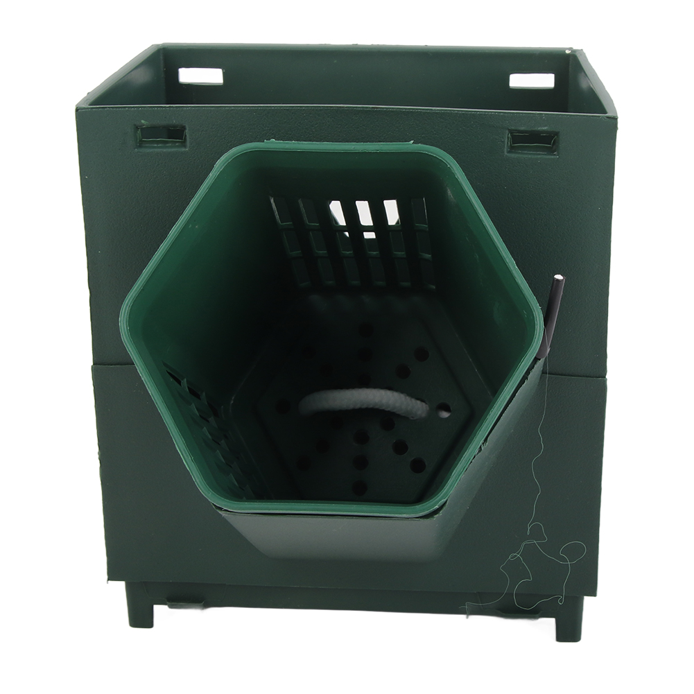 Vertikale Wandpflanzgefäße Im Waben-design, 3d-blumentöpfe
