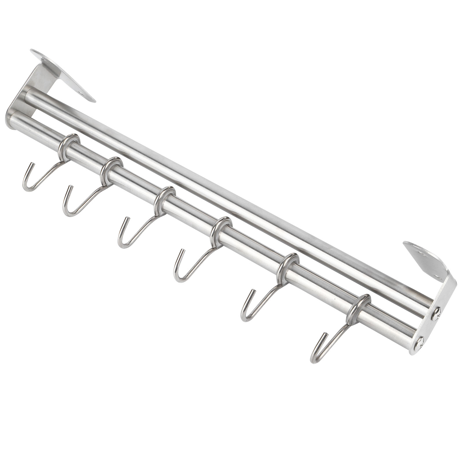 Wandmontierte Aufbewahrungsregale, Topfdeckelhalter, Utensilienhaken, Küchenhelfer, Zubehör, Doppelstangen