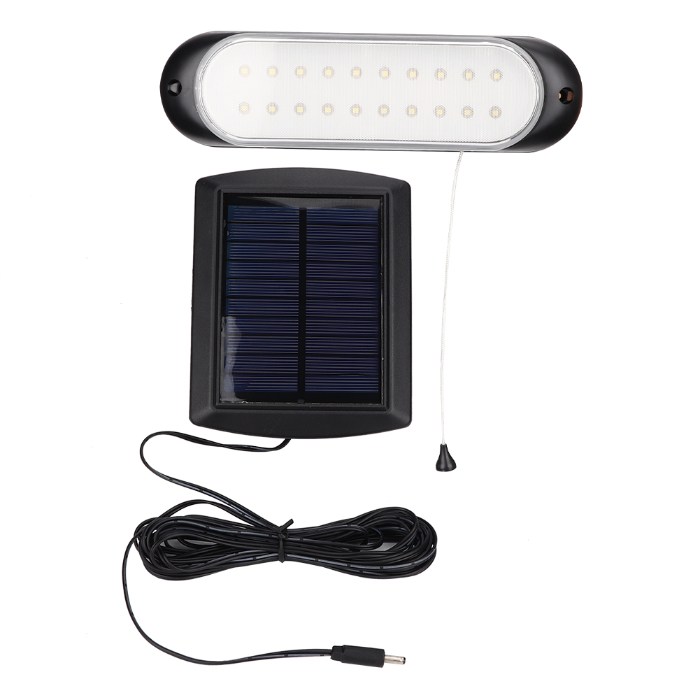 Wasserdichte Led-solar-wandleuchte Mit Geteiltem Kabel Für Den Außenbereich, Ideal Für Villa, Garten Oder Hof