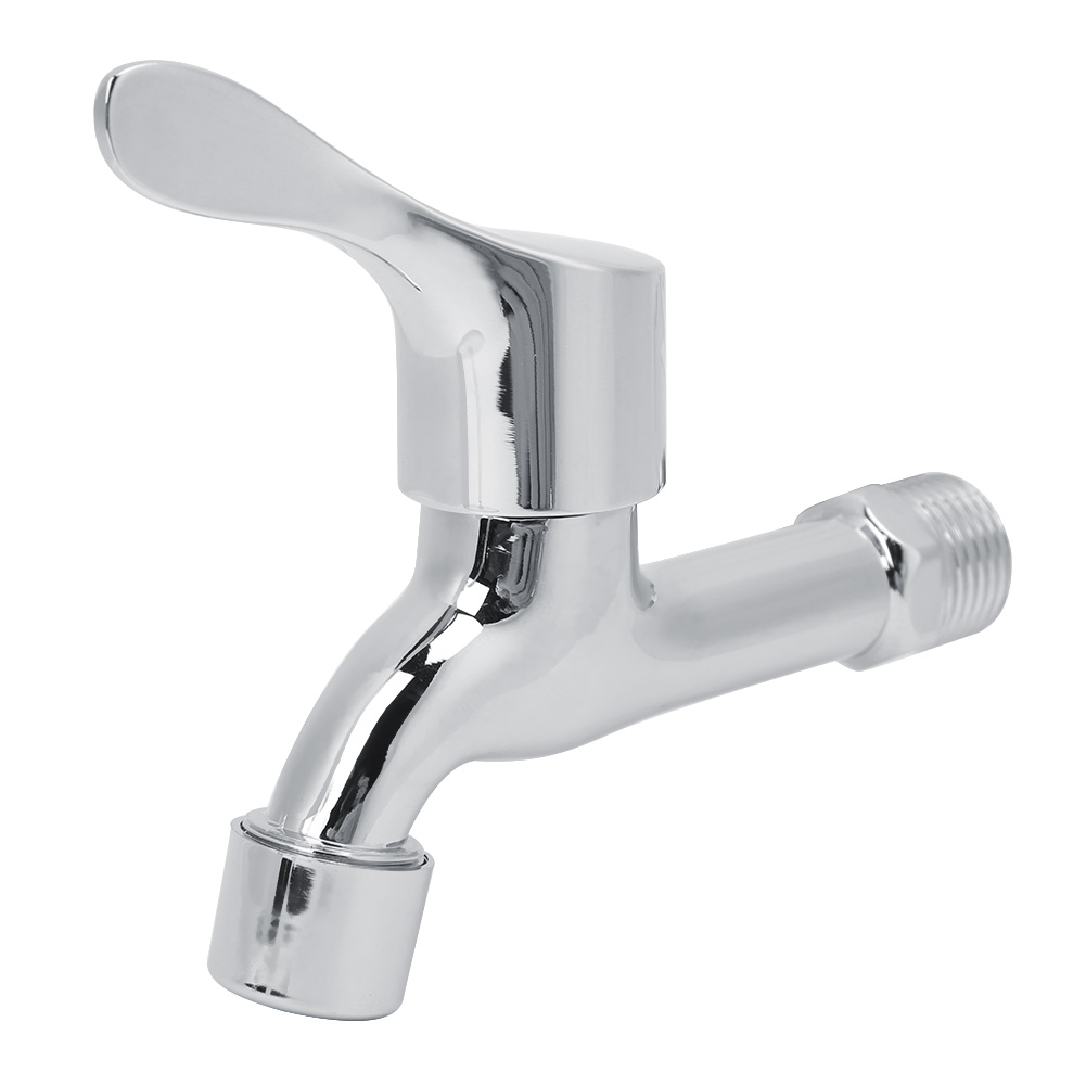 G1/2-zoll-wasserhahn Aus Zinklegierung, Schön Verchromt, Für Bad Und Küche