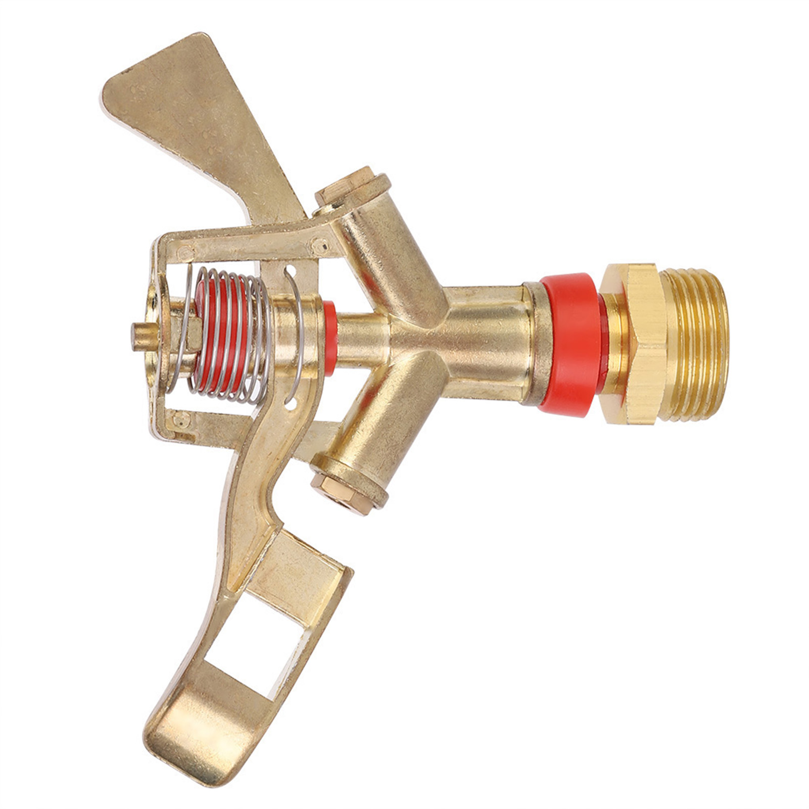 G3/4 Zoll 25 Mm Außengewinde Zinklegierung Bewässerungs-garten-wipparm-sprinklerdüsenkopf (2 Stück)