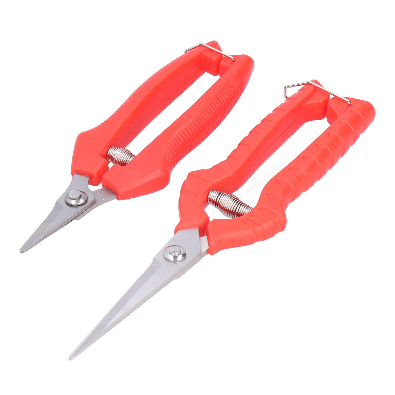 2-teiliges Set Bypass-gartenscheren, Handscheren, Langstielige Garten- Und Blumenscheren Ls