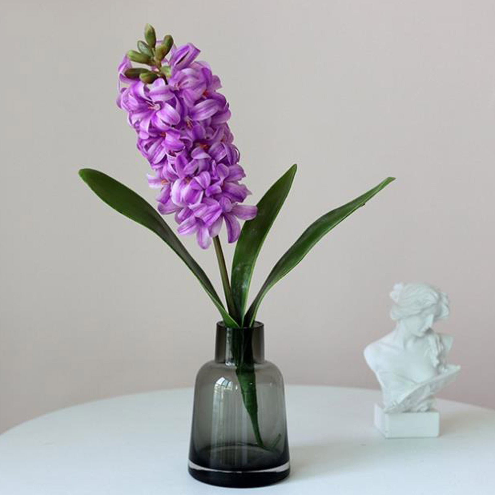 2 Künstliche Hyazinthensträuße (orientalis) – Wunderschöne, Detailgetreue Blumenzweige Zur Dekoration Ihres Zuhauses