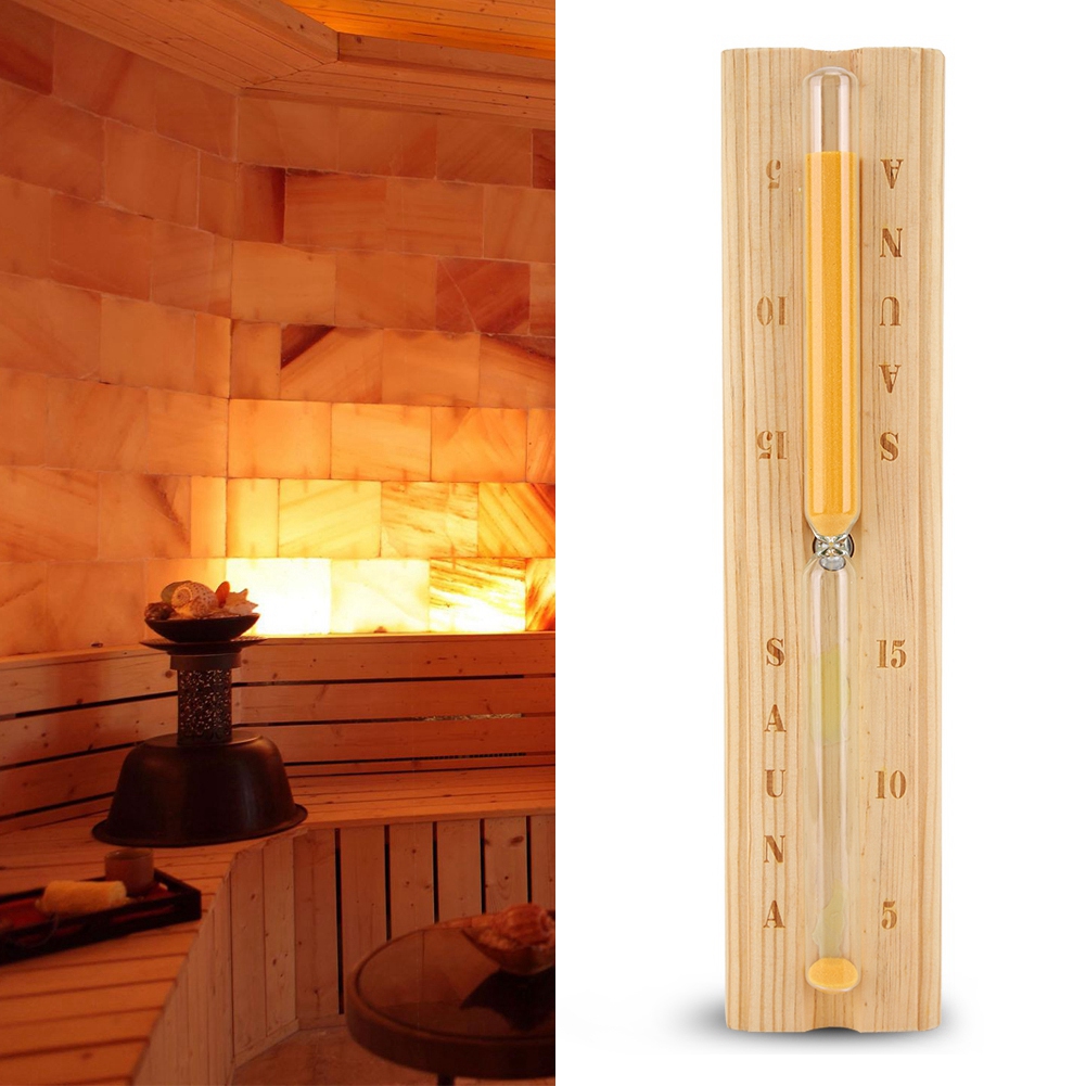 Sauna-sanduhr Mit Countdown-funktion (15 Minuten)