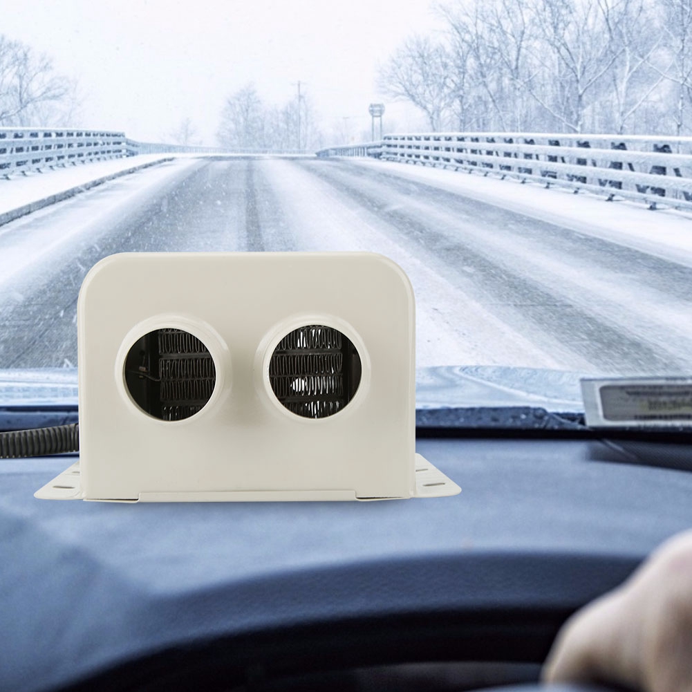 600-w-elektroheizung Mit 2 Löchern, Winterheizung, Fensterentfroster Und Entfeuchter Für Zuhause Und Auto, 24 V