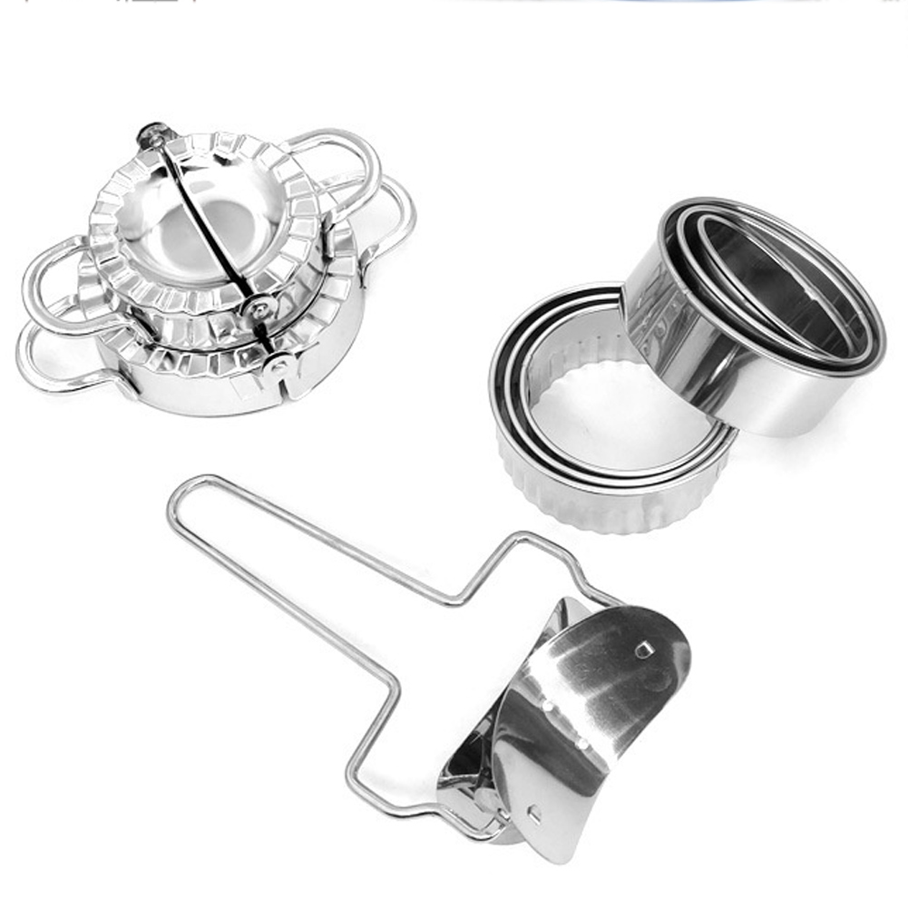 Manuelles Teigtaschenform-set Aus Edelstahl 304, Inklusive Teigtaschenform Und Teigtaschenform, Küchenhelfer