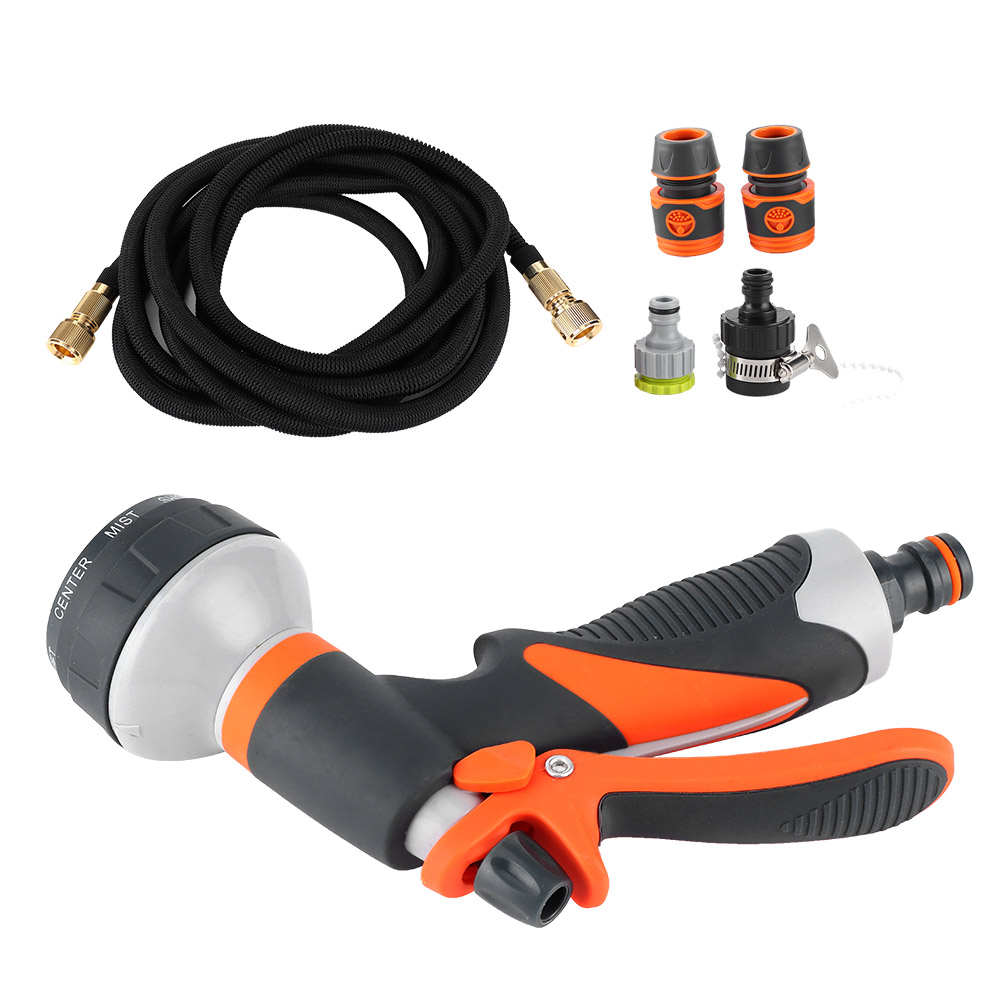 Gartenbewässerungs-sprühgerät Mit Teleskopschlauch-set Für Pflanzen Und Blumen