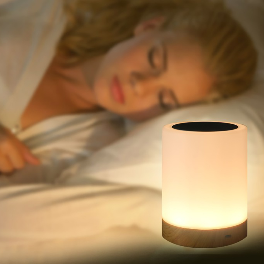 Led-nachtlicht Mit Haken, Touch-sensor, Dimmbare Rgb-tischleuchte Mit Farbwechsel Für Schlafzimmer Und Wohnzimmer