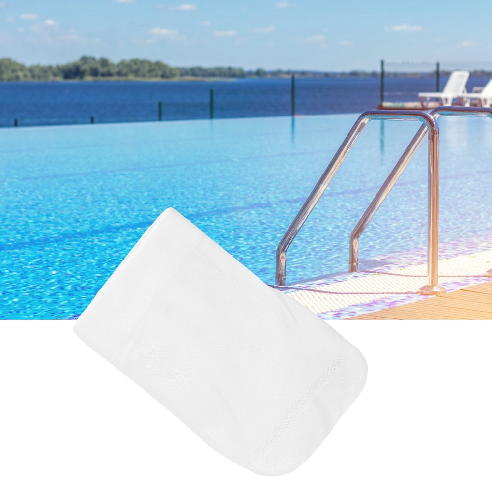 10 Stück 20x12cm Schwimmbecken-baumwollfilterbeutel-socken-ersatzreinigungszubehör