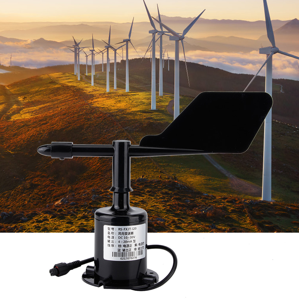 4–20 Ma 8 Anzeigerichtungen Polycarbonat-windgeschwindigkeitssensor Anemometer Messwerkzeug