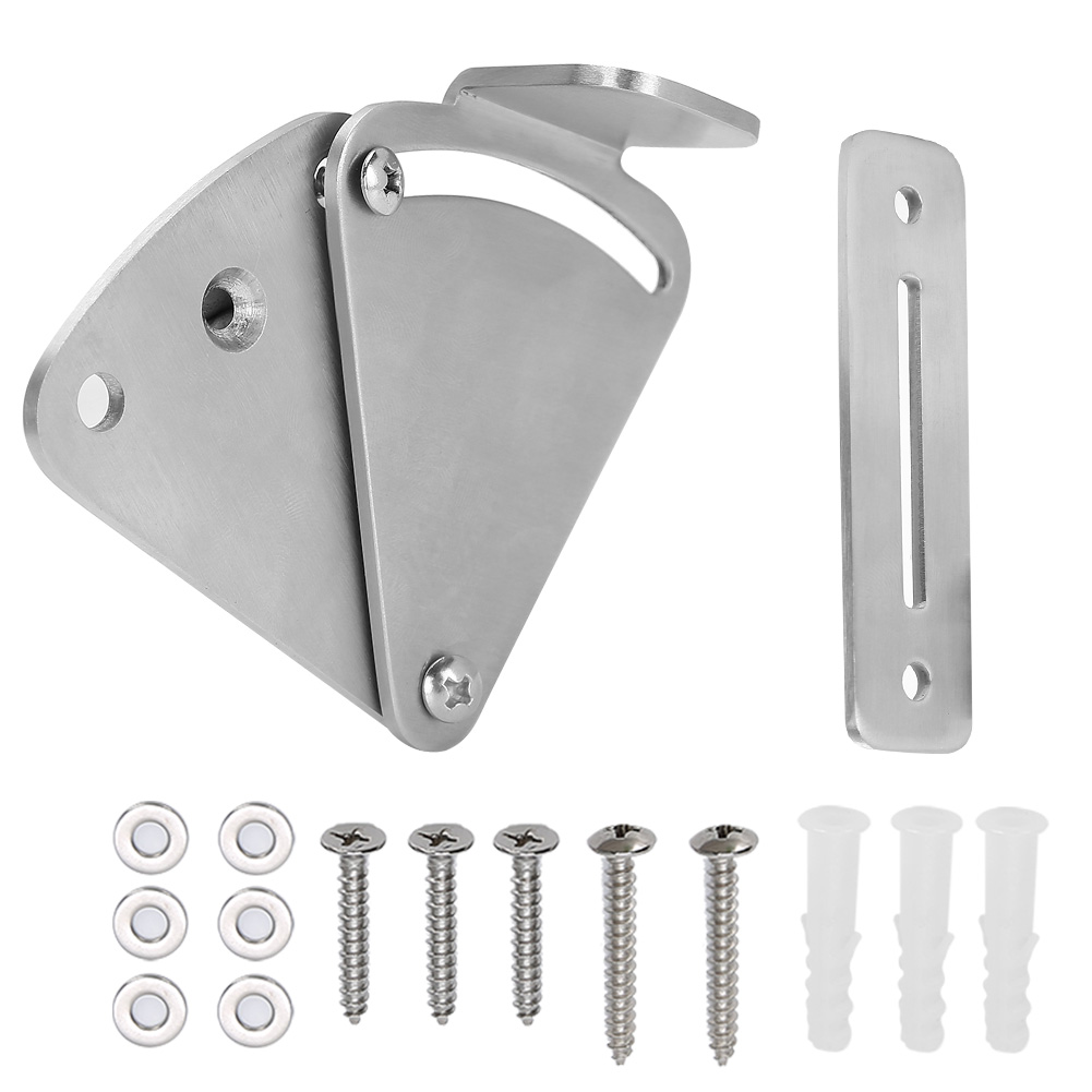 Edelstahl-schiebetürriegel-set Für Badezimmer Und Schlafzimmer