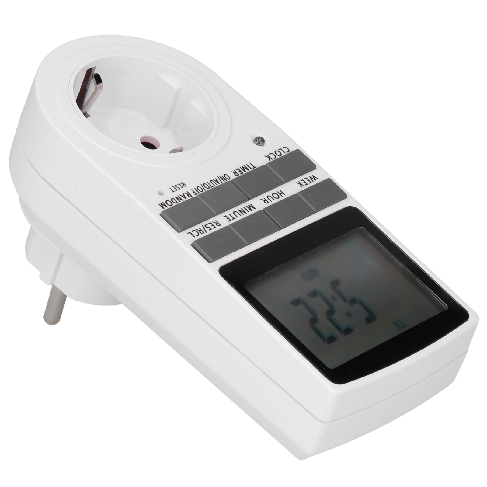 Digitaler Programmierbarer Steckdosentimer, Intelligentes Zeitschaltuhr-steckdosenzubehör Für Lampen Und Ventilatoren