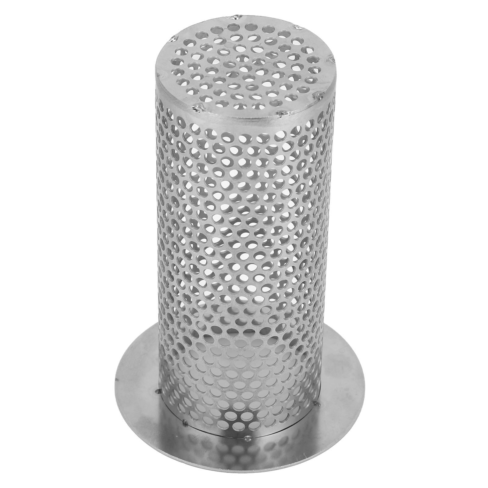 Edelstahl-waschbecken-sieb, Bodenablauf-filter, Schutz Für Küche Und Bad, Innendurchmesser 4,2 Cm, Höhe 10 Cm, Außendurchmesser 6,5 Cm