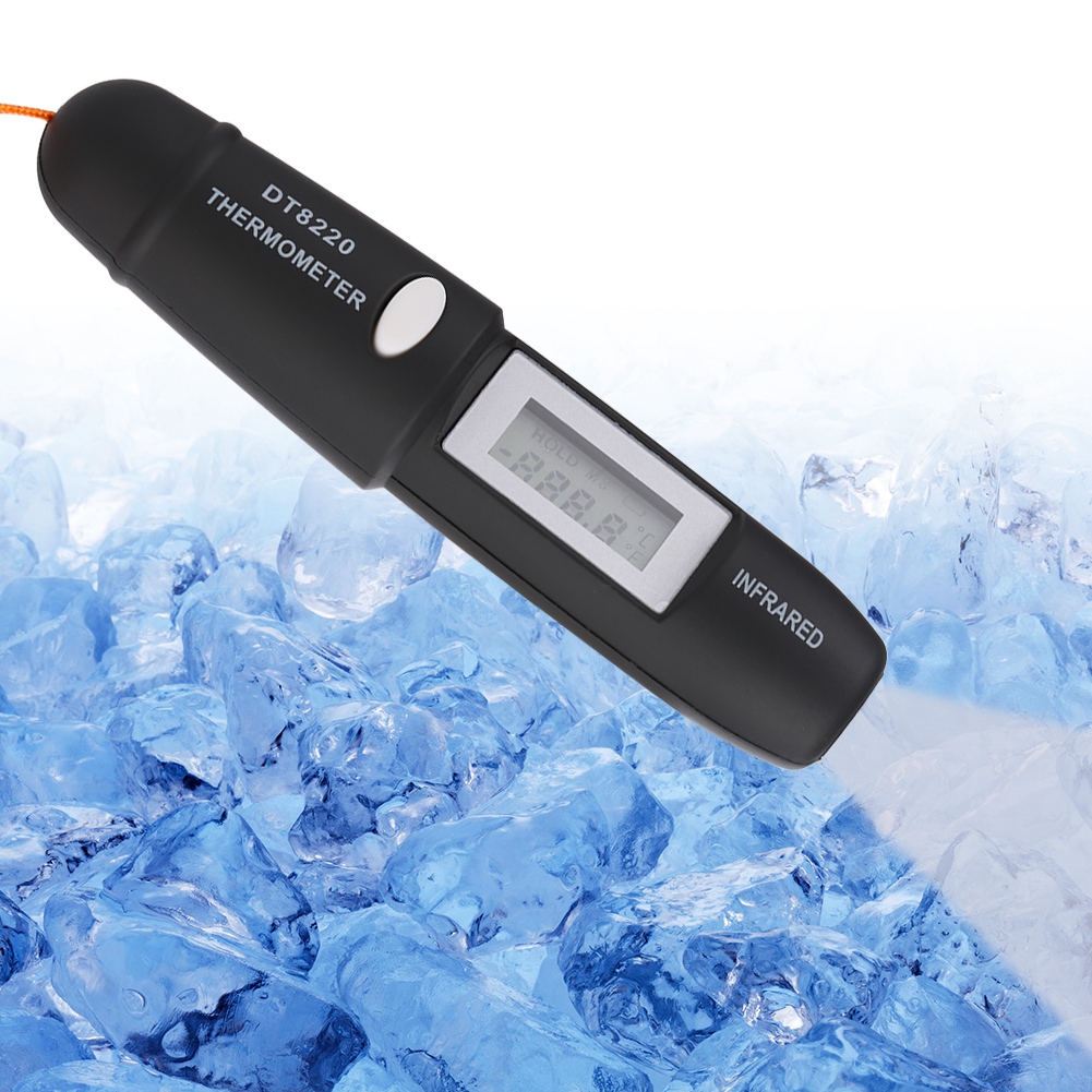 1 Stück Berührungsloses Mini-infrarot-thermometer Mit Digitaler Lcd-anzeige Zur Temperaturmessung (ir).