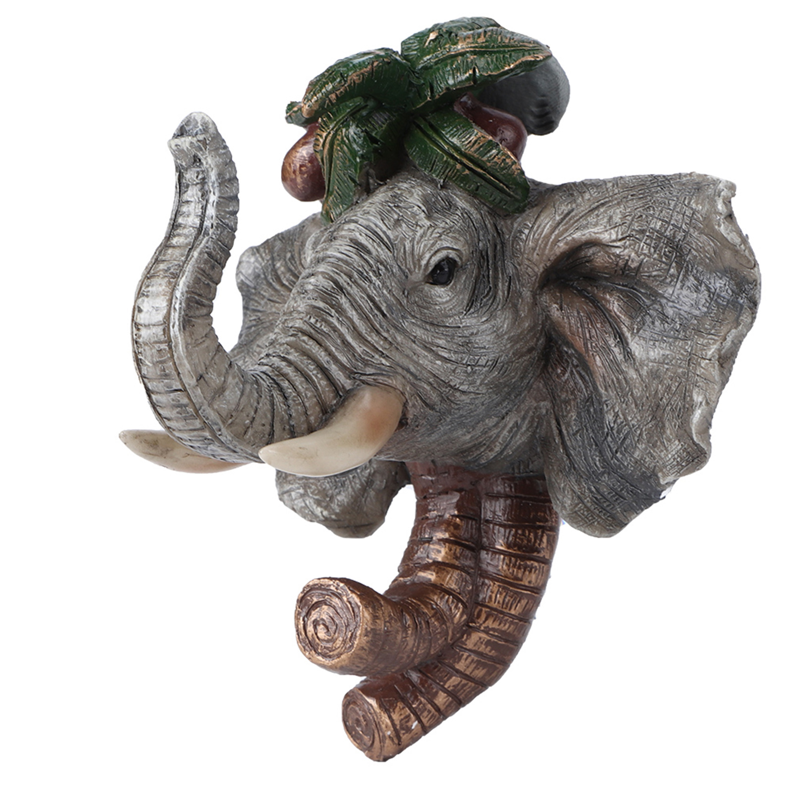 Einzigartiger, Tierförmiger Wandhaken Aus Kunstharz Zum Aufhängen Von Hüten Und Mänteln – Badezimmerdekoration Im Retro-stil