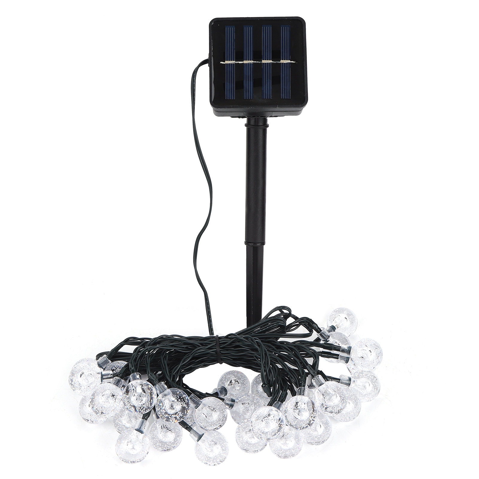 Wasserdichte, Solarbetriebene Lichterkette Mit 30 Leds Für Garten, Terrasse, Rasen, Hochzeit Und Partydekoration
