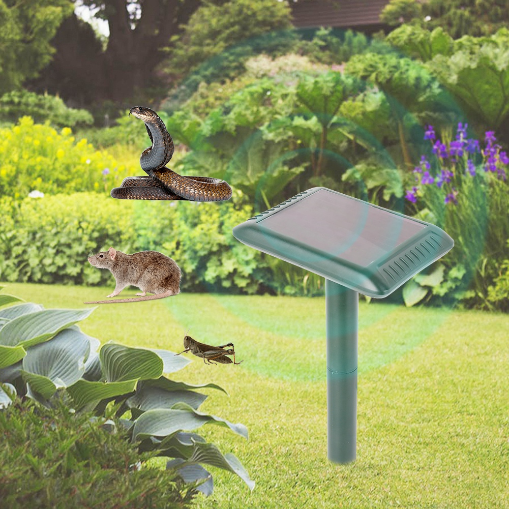 Stück Solarbetriebenes Ultraschall-schädlingsbekämpfungsgerät Für Garten Und Bauernhof Zur Mäusebekämpfung